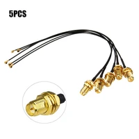 5pcs ipx to sma male ufl sma connector wifi antenna pigtail cable