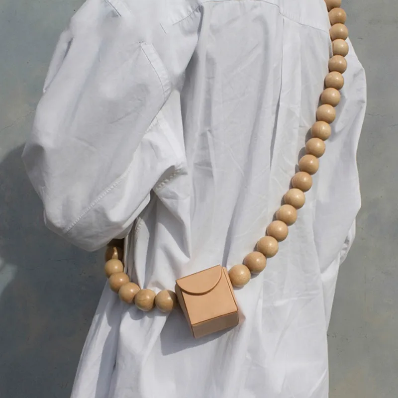 Высокая мода INS молитва бусы цепь супер мини женская сумка на одно плечо сумки