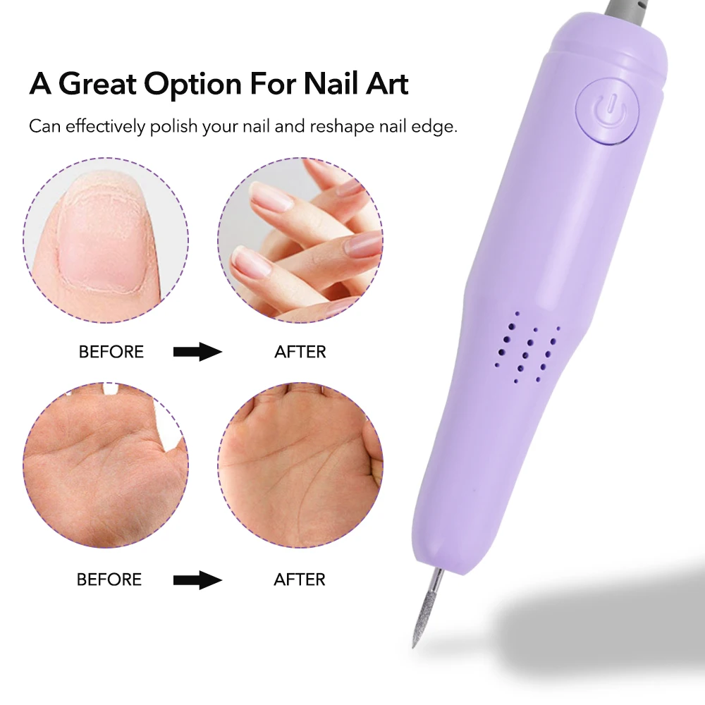 Набор фрез для электрические сверла ногтей 25000 об/мин 24 Вт Типсы маникюра