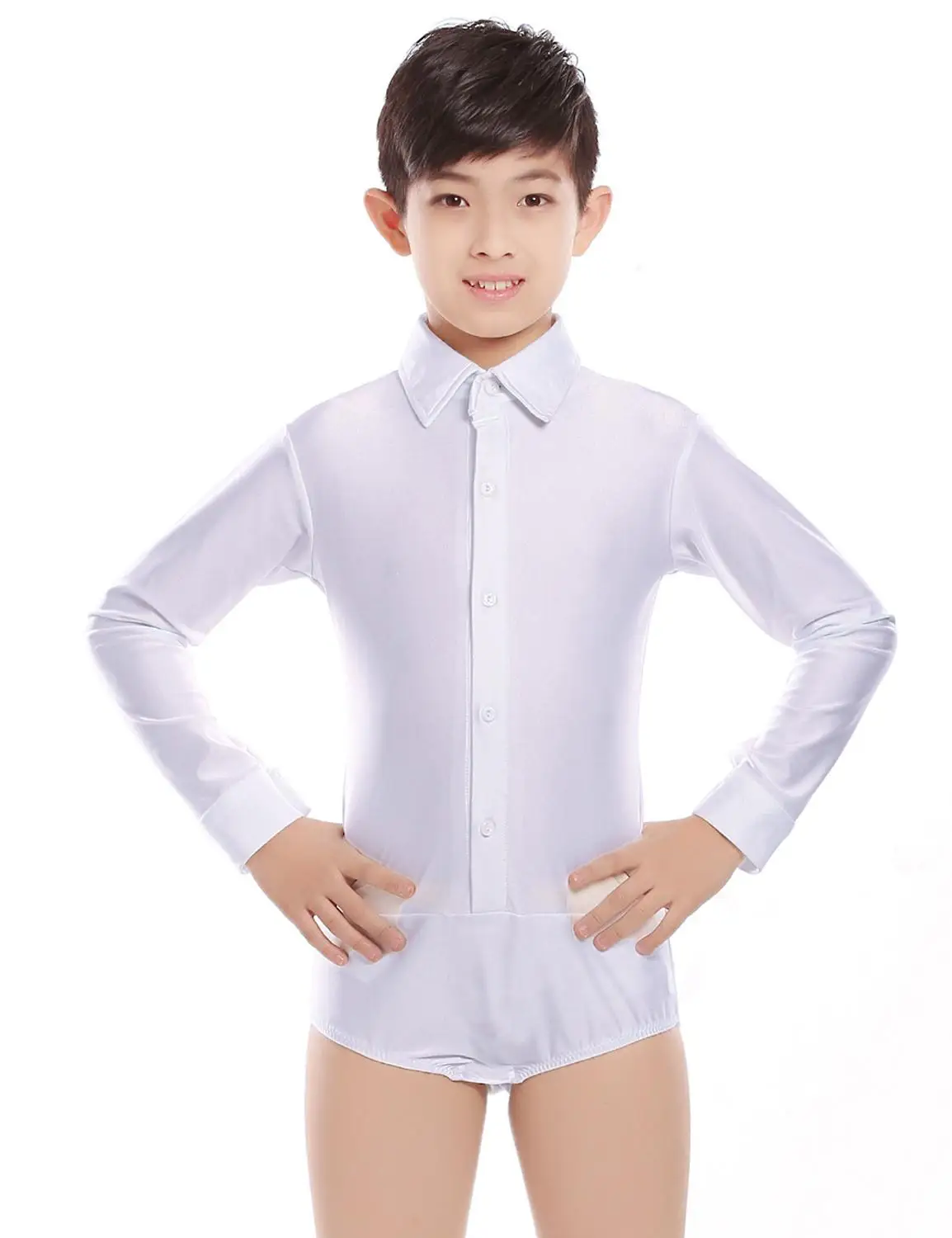 Ballroom Latin Dance Costumes Shirt Tango Cha Cha Dance Tops Competition Performance Stage Wear