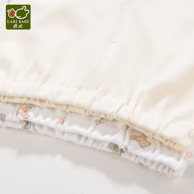 LABIBABY/комплект из 2 предметов детские пижамы с круглым вырезом для мальчиков