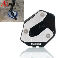 for yamaha xsr7900 xsr 900 2016 2017 2018 2019 2020 motorcycle cnc kickstand foot side stand extension pad support plate enlarge