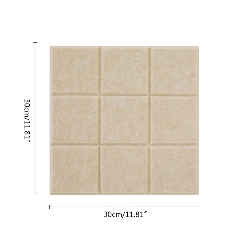 

New Nordic Style Felt Background Letter Board Photo Wall Household Message Display 30x30cm