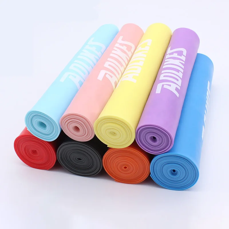 

Exercise Band Stretch Band Pull Up Resistance Band TPE Workout Band Elastic Rally Device Tension Piece Yoga Pilates 1 Pcs