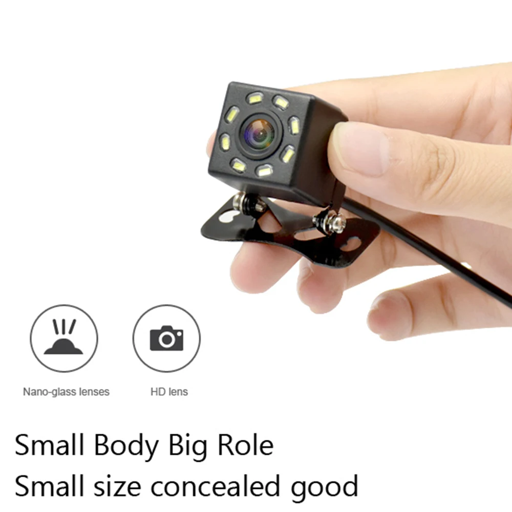 8 Led камера ночного видения заднего вида Водонепроницаемая и ударопрочная с