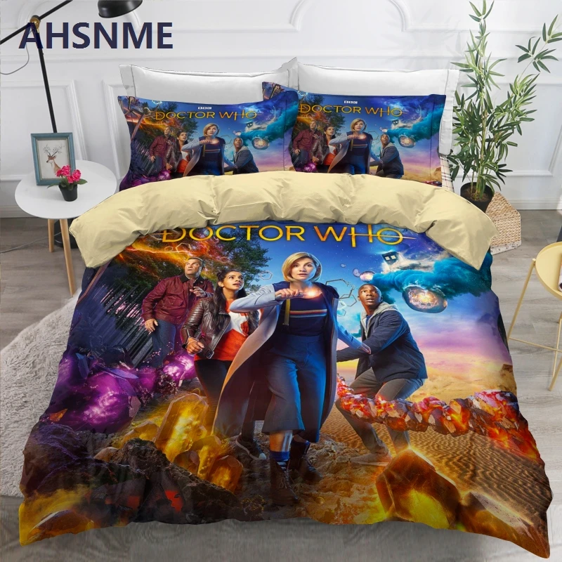 

Комплект постельного белья из полиэстера AHSNME Doctor Who