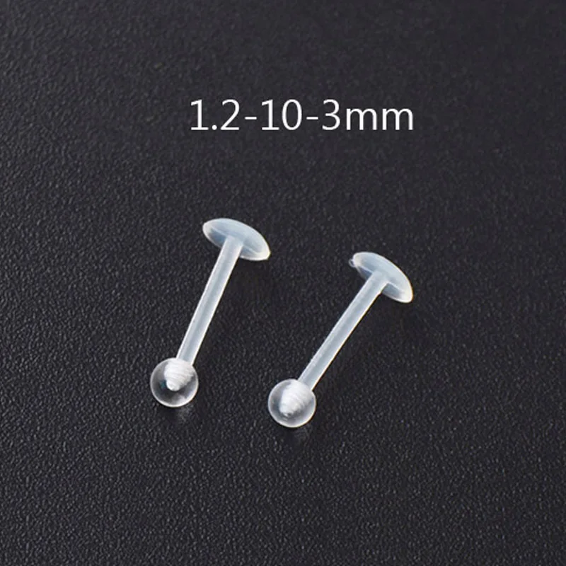 5 шт. штанга для пирсинга языка Дамы Простой нос кольцо новый стиль фиксатор