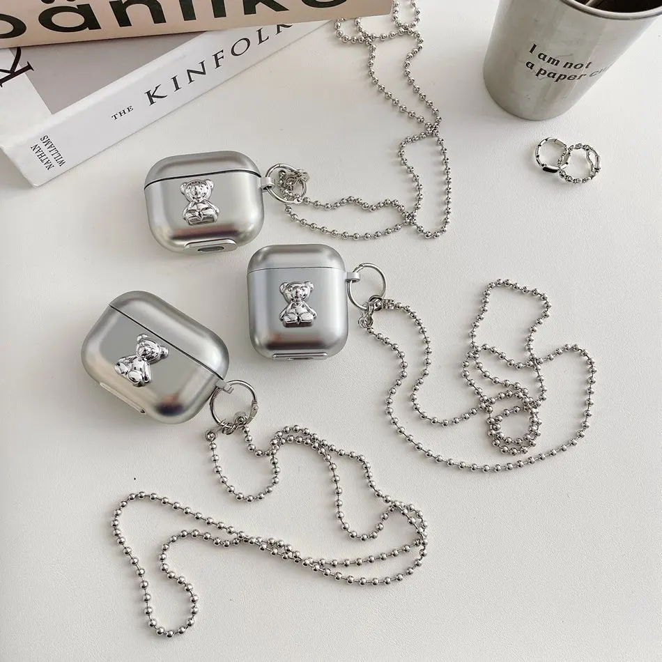 

INS кросс-боди ремешок ожерелье покрытие цепь чехол для AirPods 1 2 3rd чехол s AirPods Pro fundas силиконовый чехол для наушников airpods3