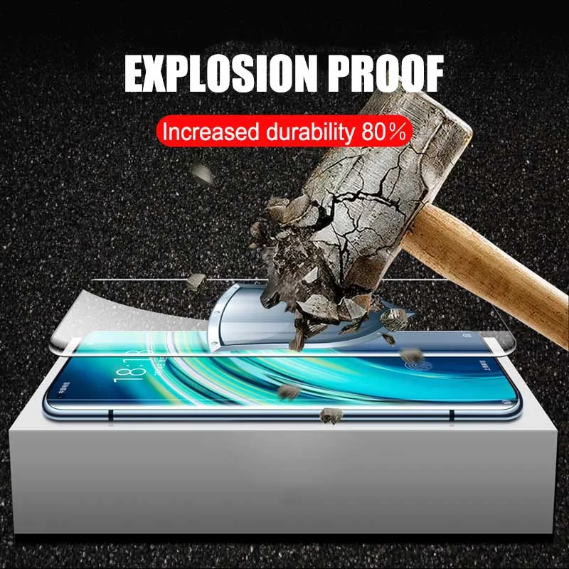 Закаленное стекло для Huawei P40 Pro P30 Lite защиты экрана P 30 P20 Plus Lite|Защитные стёкла и