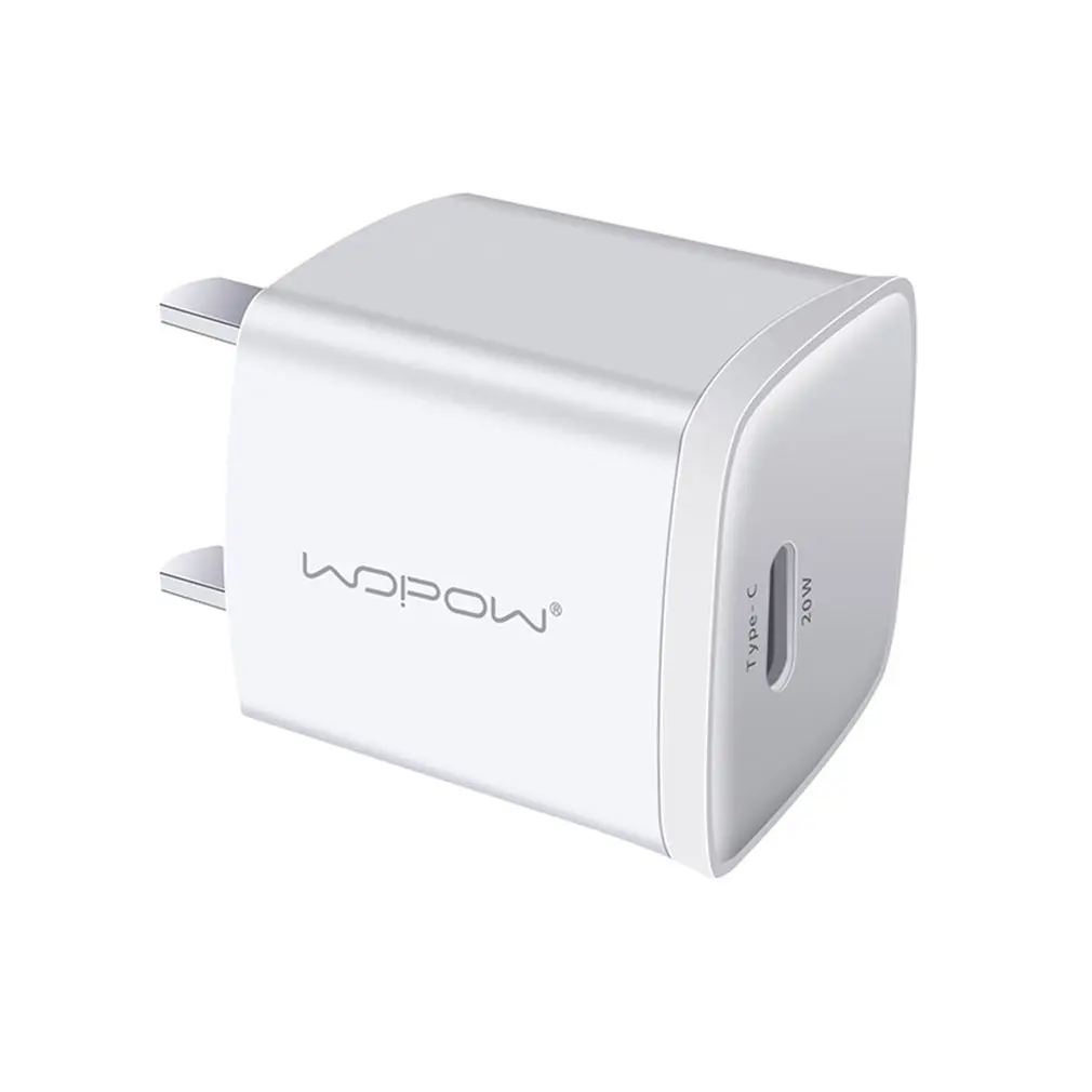 

WOPOW fast Charge PD USB Type C Charger 20W For iPhone 11 Pro Xiaomi US Wall Mobile Phone Charger Adapter mini Fast Charging