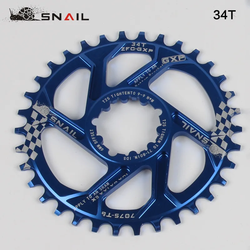 Велосипедный Кривошип GXP 30T 32T 34T узкая широкая звездочка Звездочка для горных
