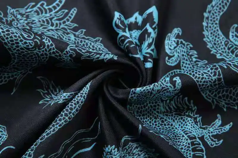 

2020 Chinese Traditional Dress for Women Dragon Gothic Hem Split Sexy Mini Dresses Hollow Out Cheongsam Vintage Party
