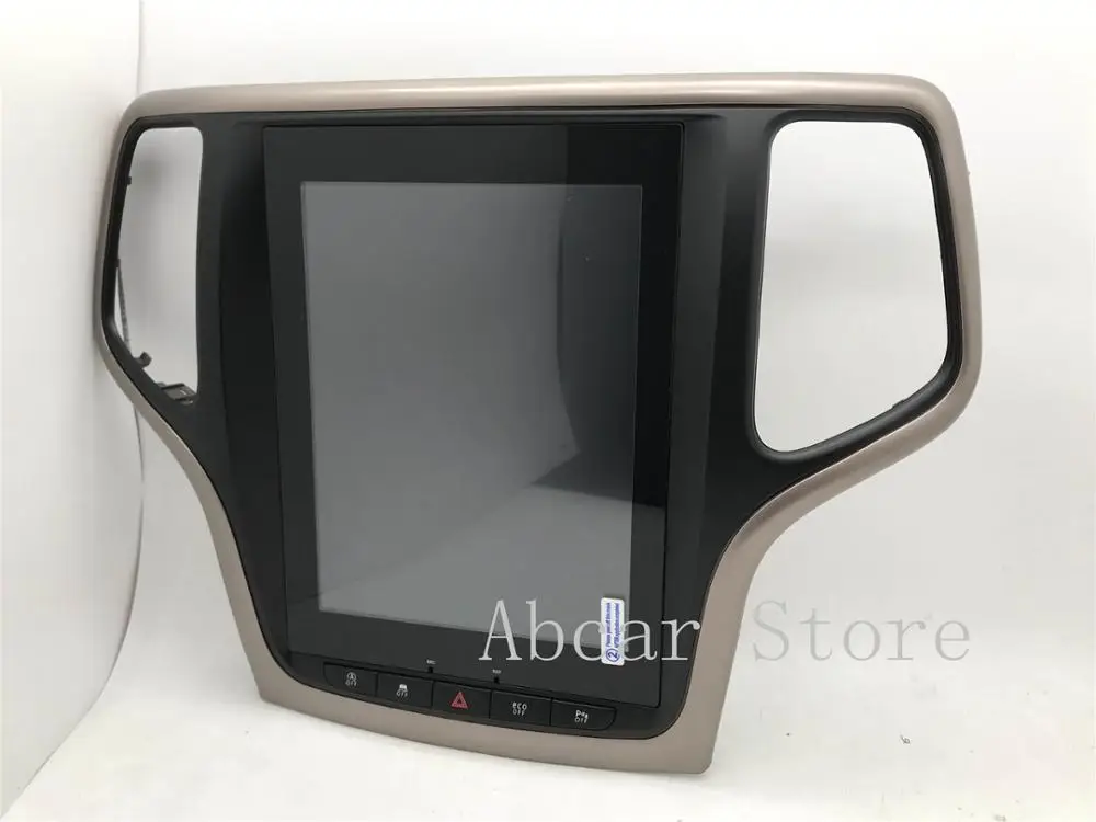 10,4 ''Tesla стиль Android 8,1 автомобильный dvd-плеер gps навигация для JEEP Grand Cherokee 2012- стерео радио CARPLAY ips PX6 HDMI
