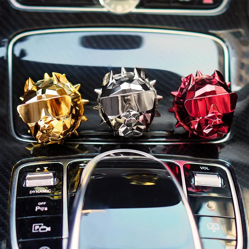

Creative Car Bulldog Shape Air Outlet Perfume Car Air Freshener Solid Perfume Air Outlet Diffuser Car Interior Accessories