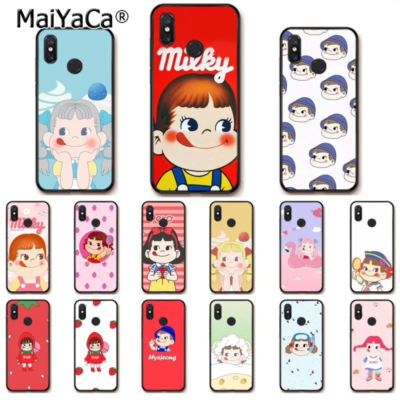 MaiYaCa Peko молочный мальчик и девочка леденцы чехол для телефона Xiaomi Redmi8 4X 6A S2 Go Redmi 5