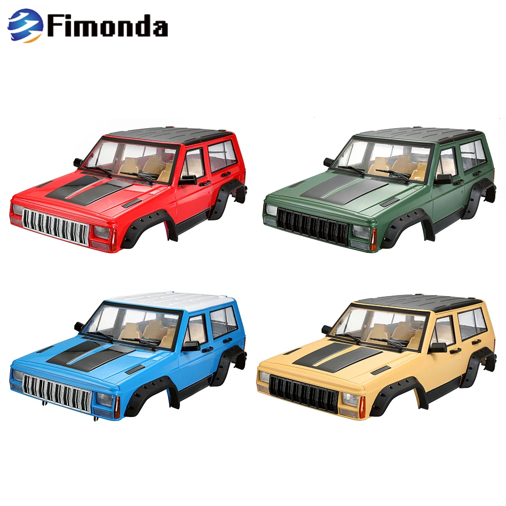 Набор твердого корпуса для внедорожника JEEP Cherokee XJ трх4 313 мм 1/10 RC Crawler Axial SCX10 и II 90046