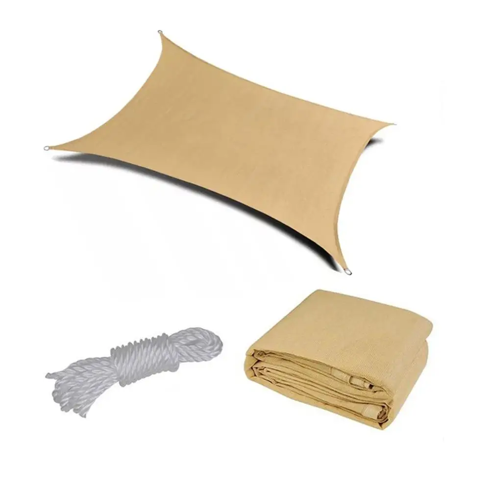 

Солнцезащитный козырек из желтой ткани для сада и кемпинга