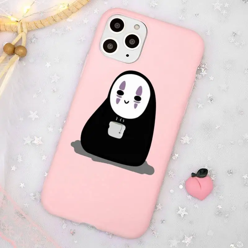 

Spirited Away Phone Case Candy Color for iPhone 11 12 mini pro XS MAX 8 7 6 6S Plus X SE 2020 XR