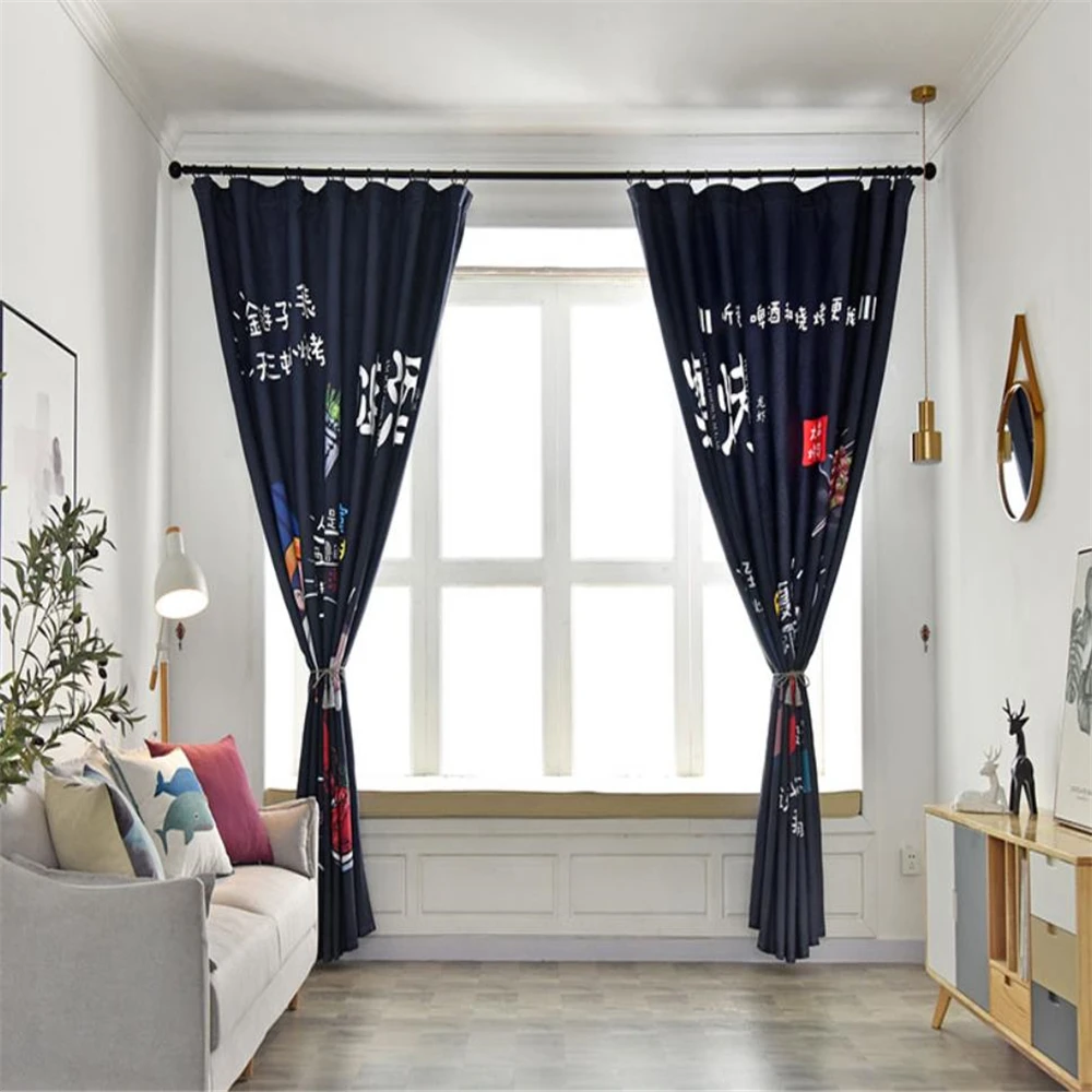 

3D Curtain Luxury Blackout Window Curtain Living Room Restaurant custom 3d curtains large living room blackout curtains