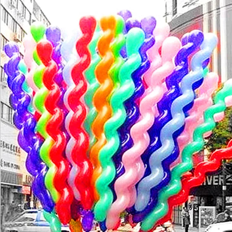 100 / 200 шт круглый цветной DIY воздушный шар полоса магический разнообразие