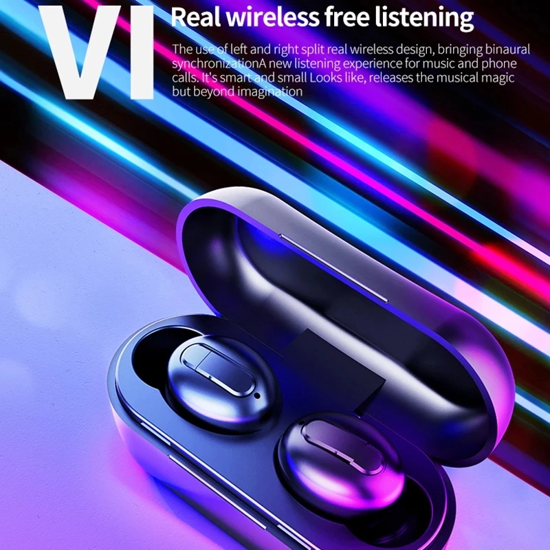 

TWS-наушники V1 с поддержкой Bluetooth 5,0