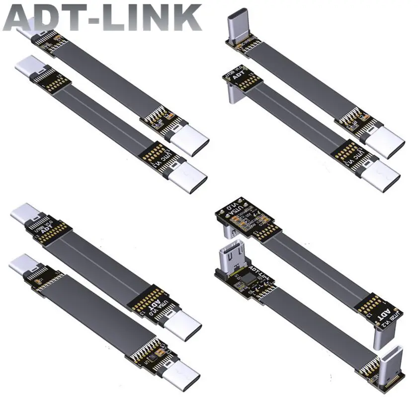 

Кабель-удлинитель Gen2 x1, USB 3,1, Type C на Type C, 10 Гбит/с