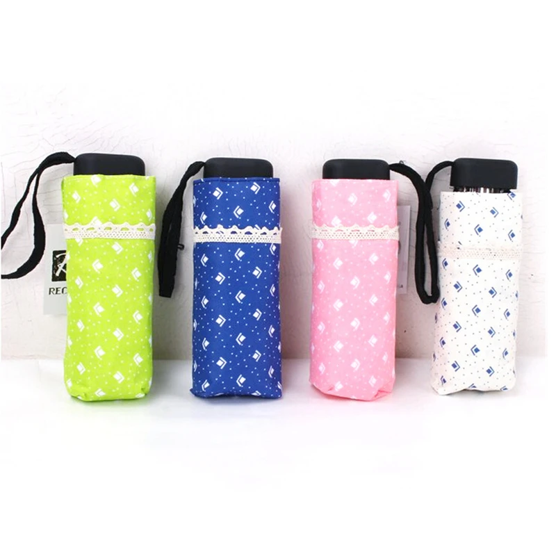 Зонты в наличии по низкой цене женский складной с УФ защитой зонтик от дождя