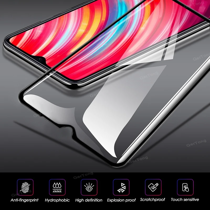 Закаленное стекло с полным покрытием для Xiaomi Redmi Note 7 8 Pro 7A Защита экрана Red mi Hongmi