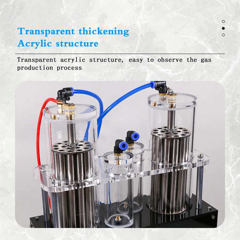 Разделение водорода и кислорода двойное выходное научное оборудование для