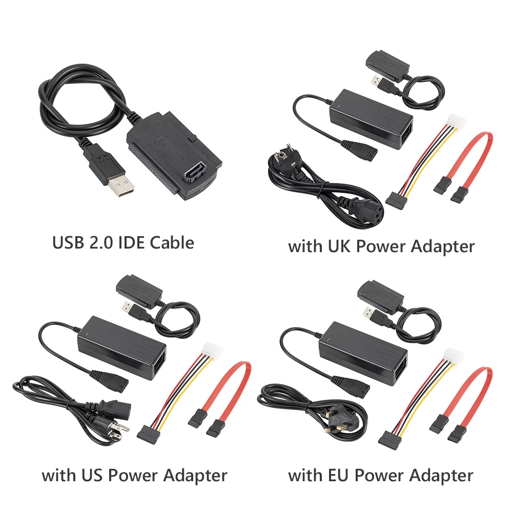 Кабель адаптер SATA PATA IDE на USB 2 0 компьютерные кабели разъемы Sata с поддержкой 5