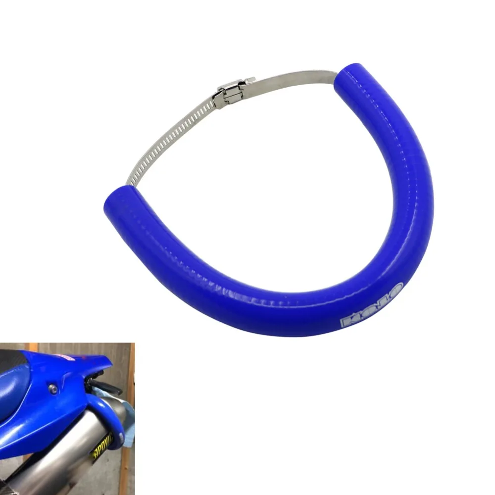 Тепло анти горячий выхлопной Протектор Кольцо ползунок Крышка для Yamaha YZ250F YZF 250