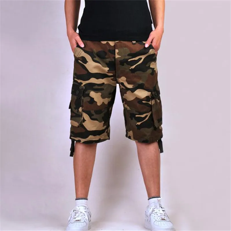 

2020 Spring and Summer Men's Tooling Shorts Camouflage Compact and Generous Casual Shorts Large 5-Point Fashion Pants Men's Pant