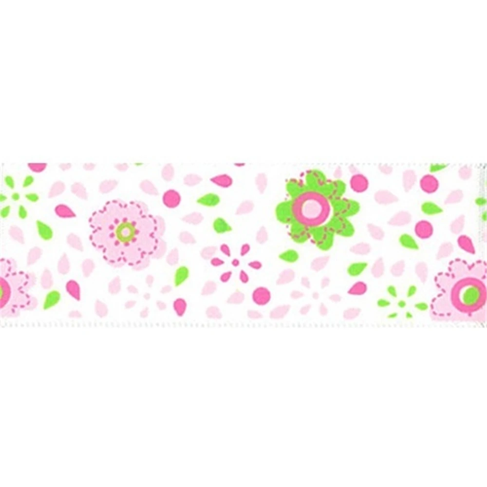 Новинка 25 мм 5 ярдов термопереводная печатная лента серия Подсолнух украшения