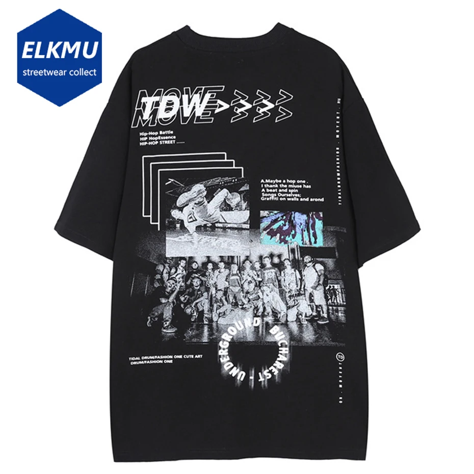 

Футболка мужская с принтом в стиле ретро, модная тенниска оверсайз в стиле хип-хоп, уличная одежда в стиле Харадзюку, топы с коротким рукавом...