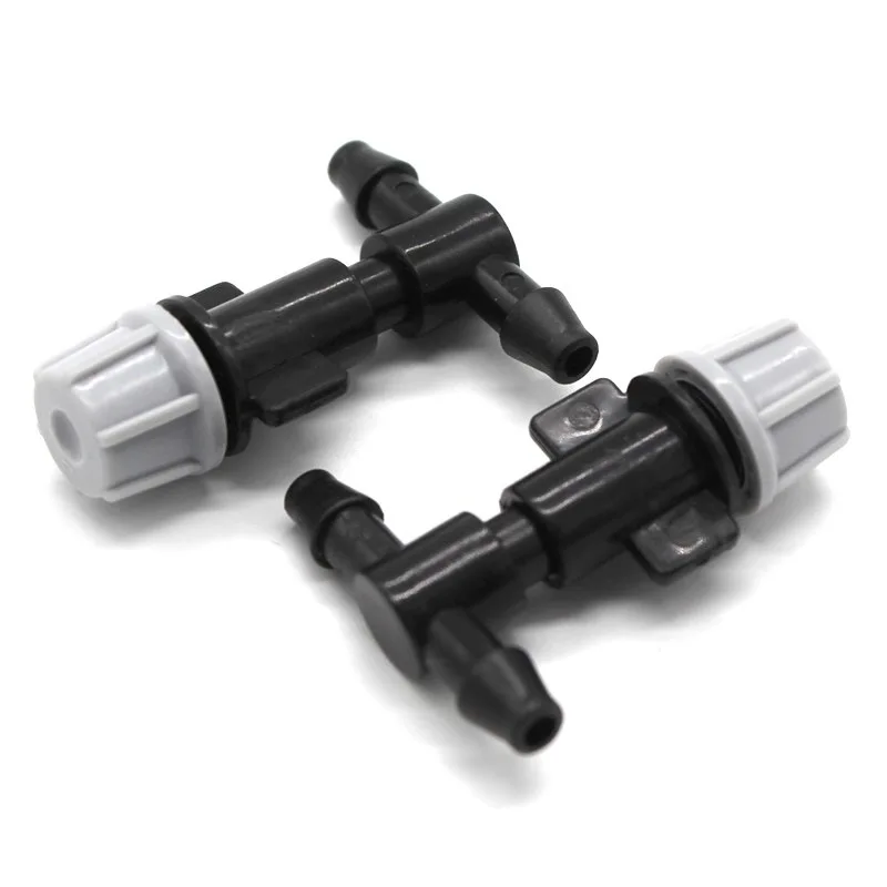 

Пластиковые насадки для полива, распылитель с головкой для теплиц и садовых систем капельного орошения, 10 шт.