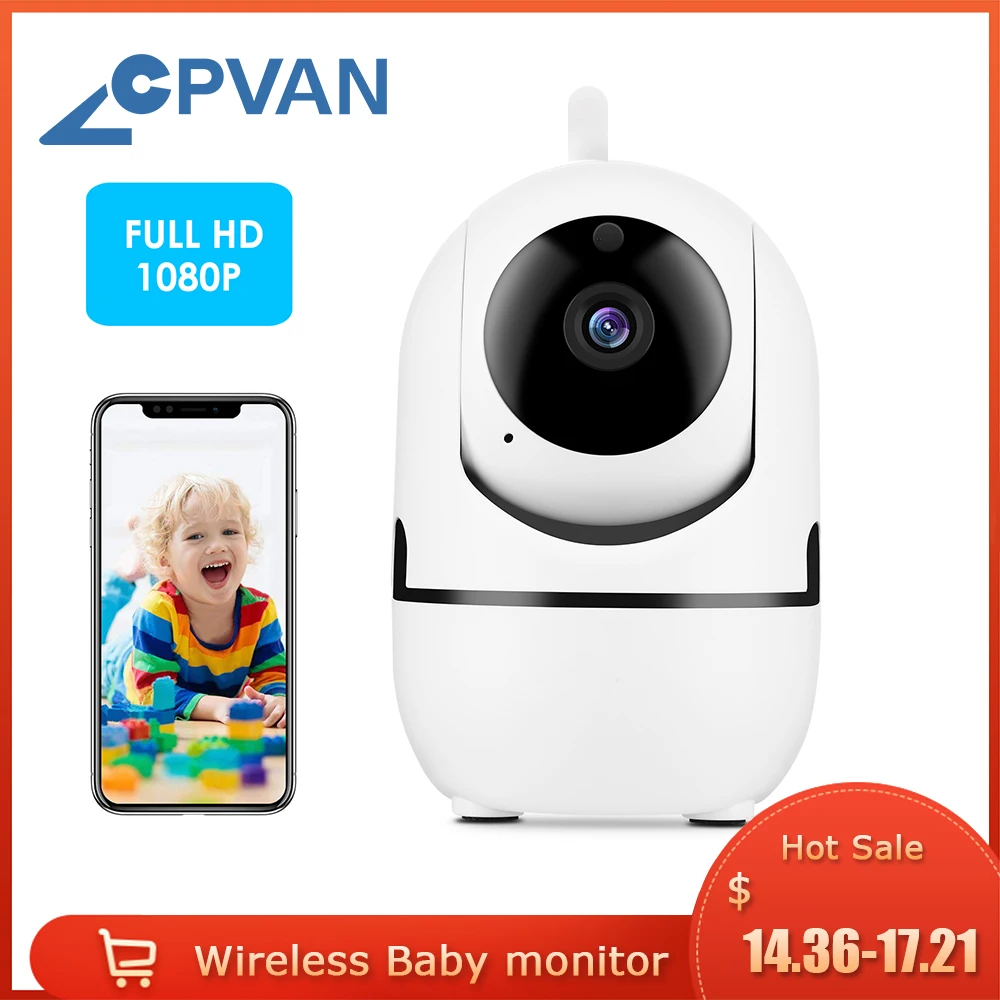 CPVAN Видеоняни и радионяни IP Камера HD 1080P домашние Беспроводной Wi Fi безопасности
