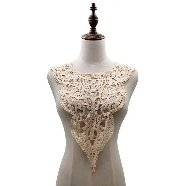 

embroidery neck collar diy fake detachable collars water-soluble women corsage three-dimensional lace accessories