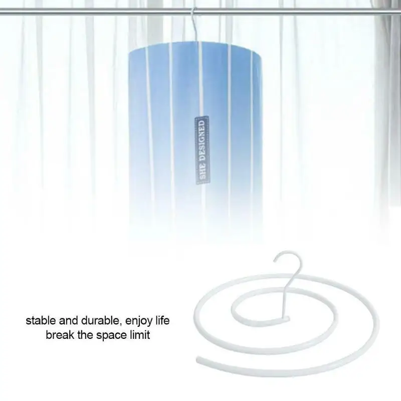 Лидер продаж спиральная сушилка Вертикальный чехол для одеяла вешалки круглый