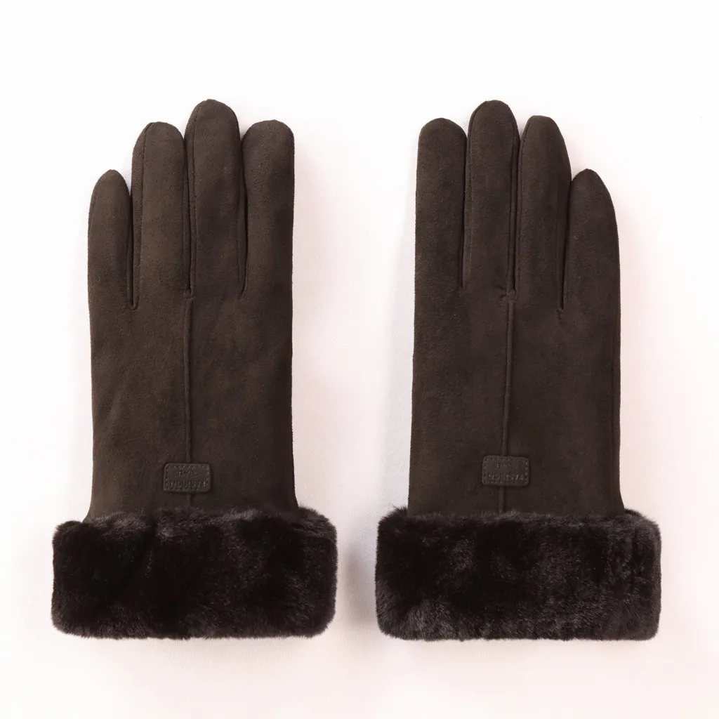

Winter Gloves Warm Touch Screen Riding Windproof Internal Plush Warm Catch Velvet Gloves Women Outdoor Gloves Dropshipping