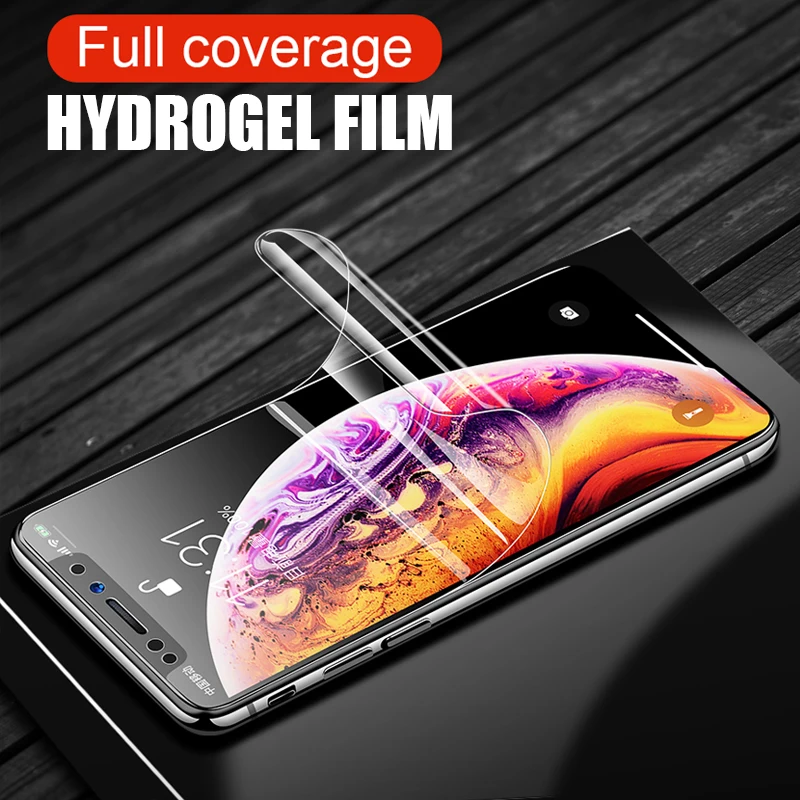 3 шт. 40D Защита экрана для iPhone 11 6 6 S 7 8 Plus X XS на iPhone XR XS 11 Pro Max мягкая защитная пленка не стекло