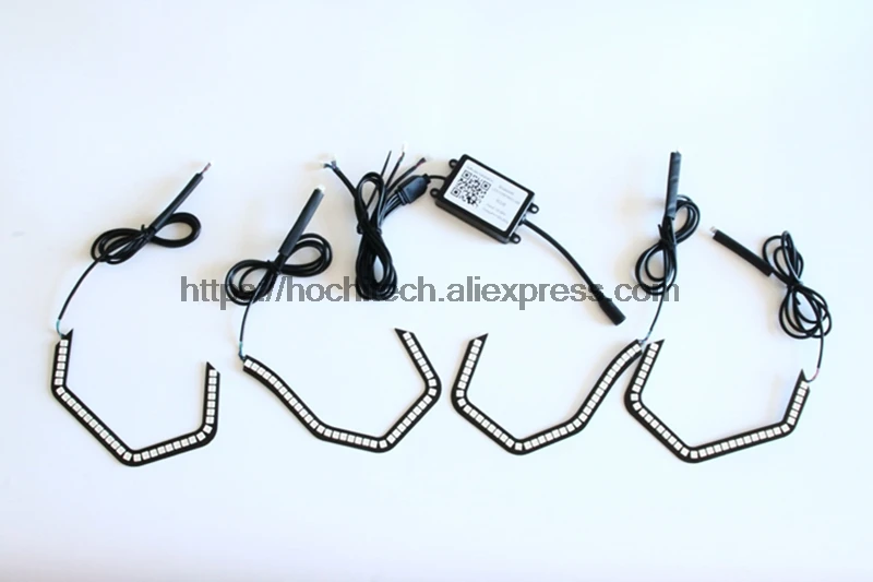 WIFI RGB многоцветная концепция M4 Iconic стиль светодиодный комплект Angel Eye для BMW 4 серии