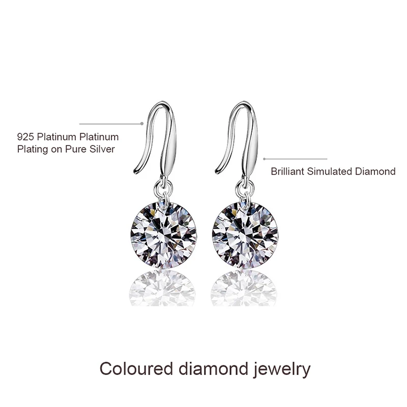 Женские длинные висячие серьги корейской версии модные элегантные