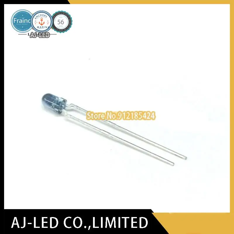 Фоточувствительный светоизлучающий диод F3 длина волны 940 нм, миллиард света ± 35 °, 100 шт./лот