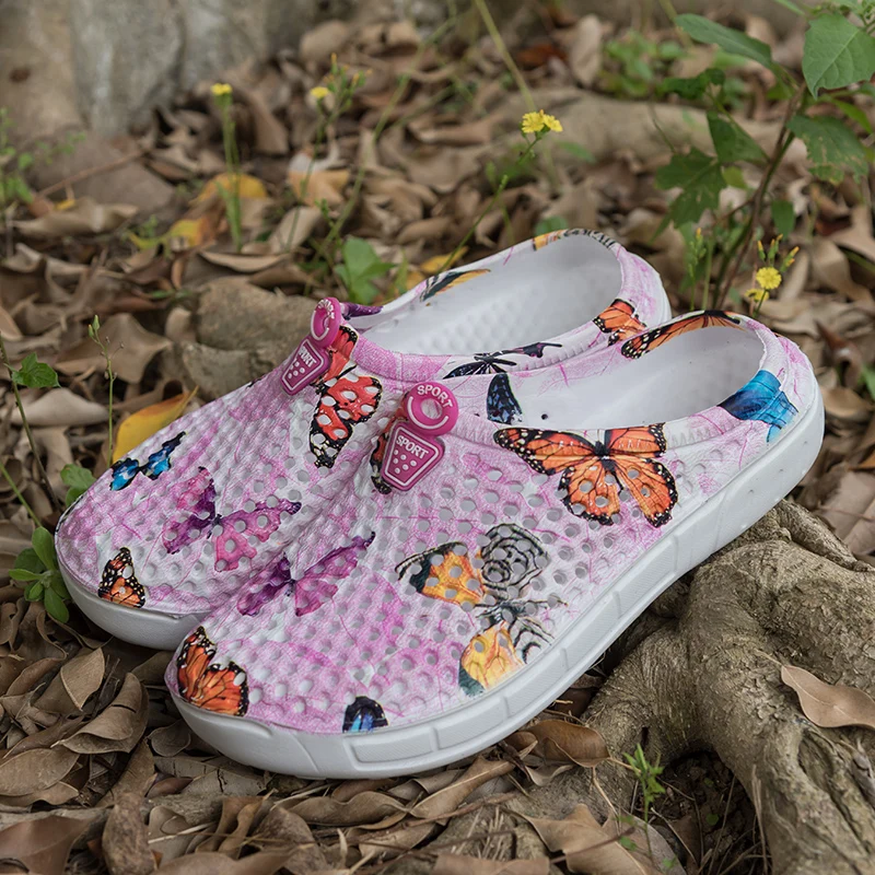 Original Classic Clogs Garden Flip Flops Water Shoes Women Summer Beach Aqua Slipper Outdoor Swimming Sandals Ombre Kiss | Спорт и
