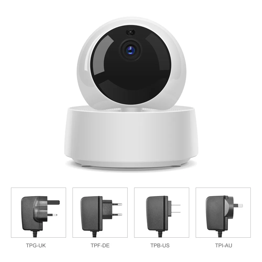 sonoff gk 200mp2 b 1080p hd wireless wifi ip security camera motion detective 360° viewing activity alert ewelink app control free global shippin