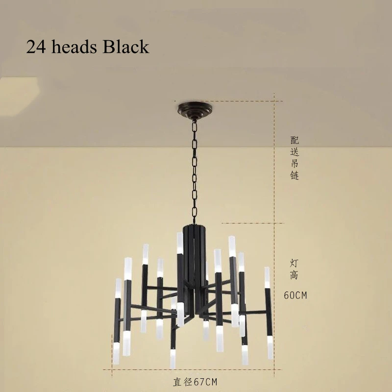 

Современная модная светодиодная люстра, арт-Декор, трубка G4, подвесной светильник, подвесной светильник, светильник для комнаты