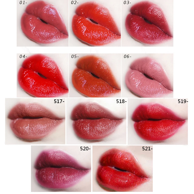 Матовая помада для губ водостойкая долговечная бархатная Мраморная макияжа