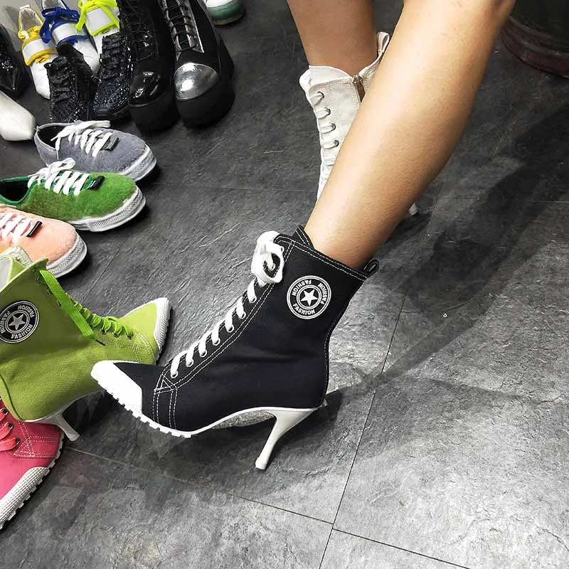 2019 Новая женская обувь женские ботильоны из PU искусственной кожи туфли на