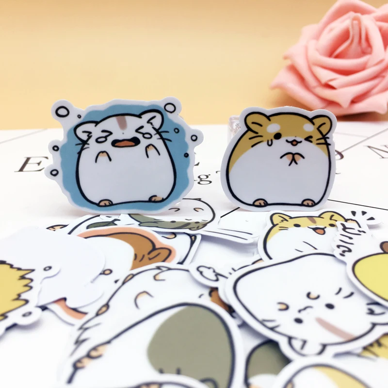 40 шт. изысканные самодельные милые декоративные Стикеры для