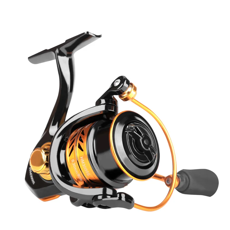 

Metal Spool Spinning Reel Fishing Reel 5.0:1 Fishing Reel 2000 3000 Freshwater Fishing Gear Supplies